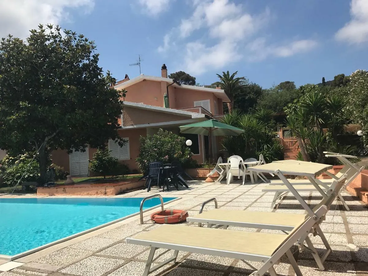 Appartamento Villalara con piscina e vista mare Portoferraio