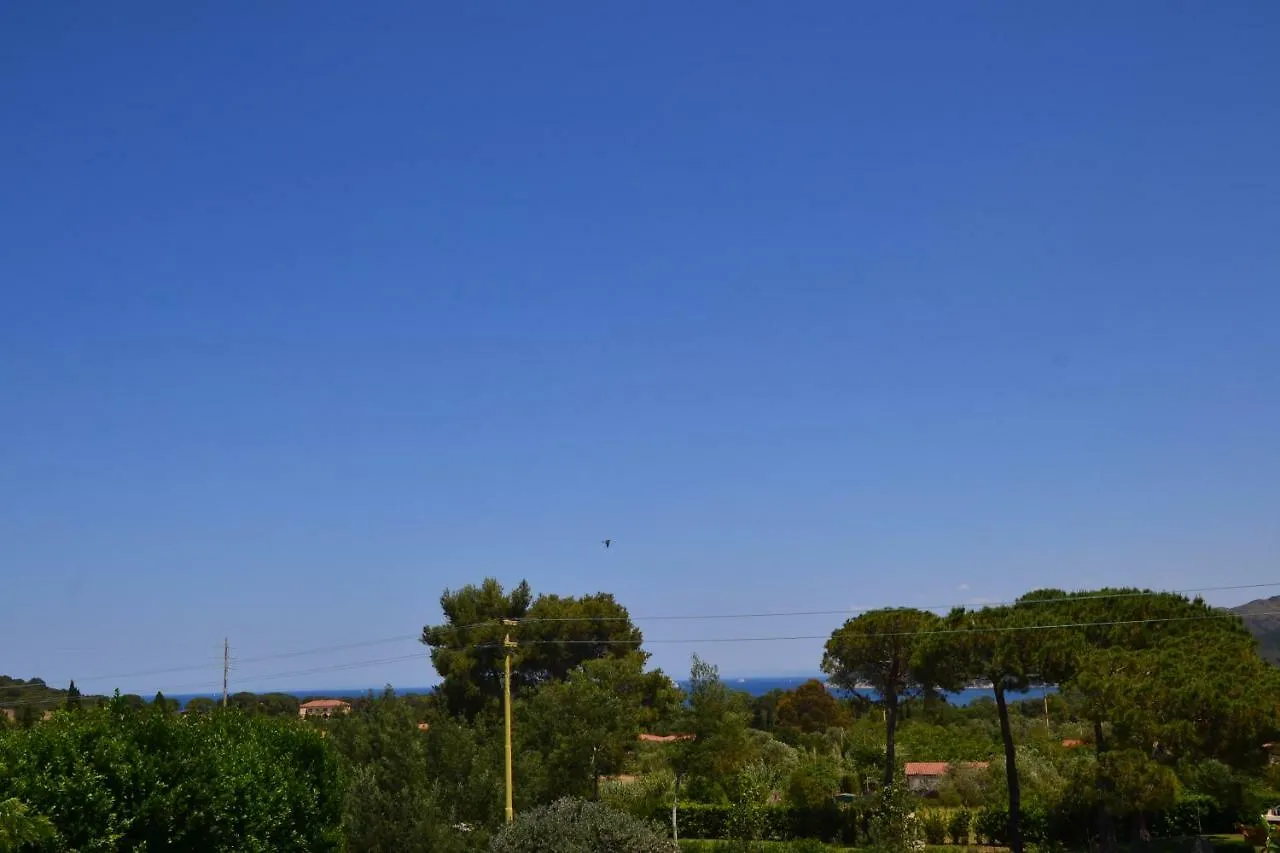 Villalara con piscina e vista mare Portoferraio Appartamento