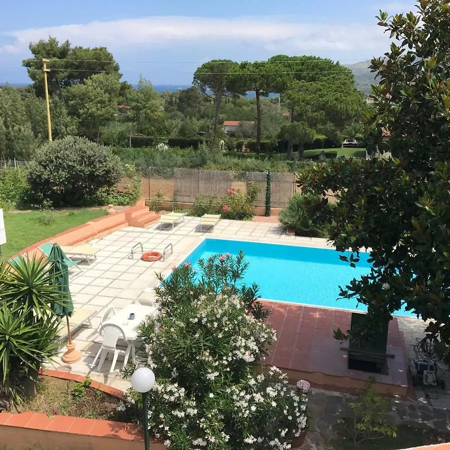 Villalara Piscina, Vista Mare Con Agevolazione Traghetti Portoferraio Italy