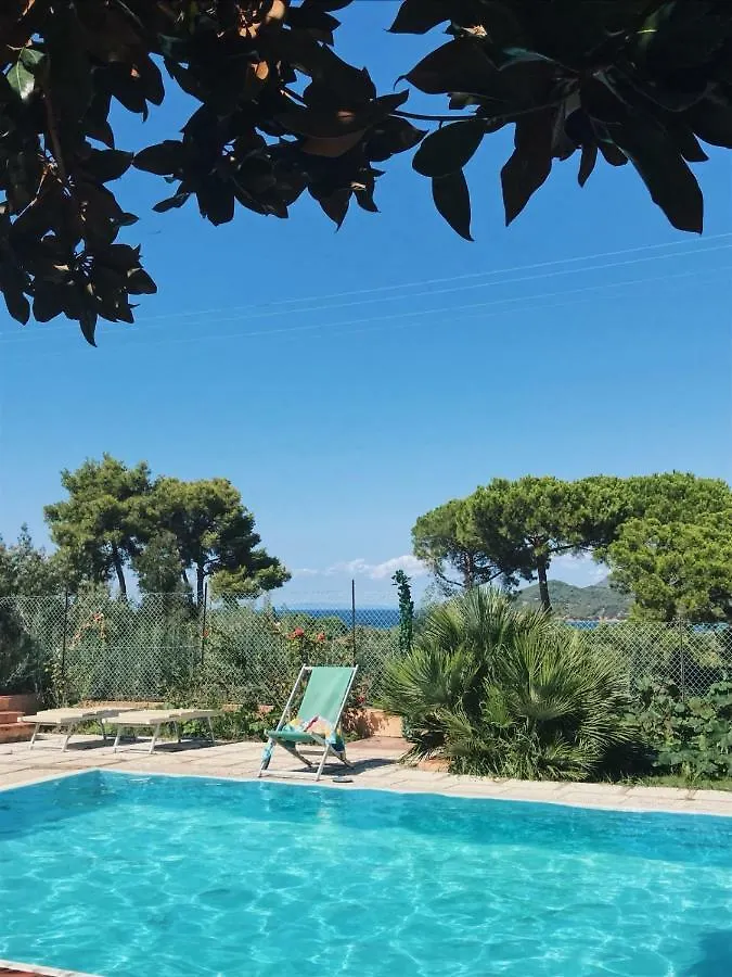 Villalara Piscina, Vista Mare Con Agevolazione Traghetti Portoferraio